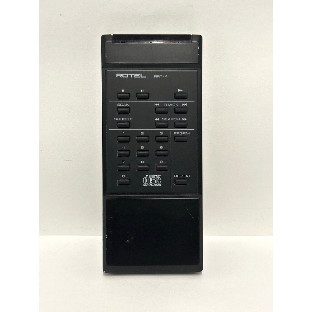 Genuine ROTEL RRT-4 CD Player Remote Control for RCD-855 CD Player TESTED - Picture 2 of 8